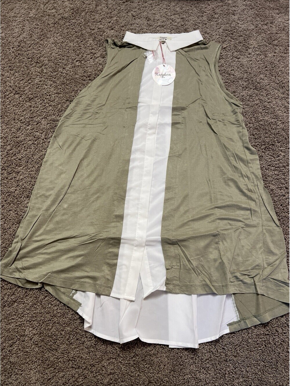 Hayden Los Angeles Size Large L Green Sage NWT